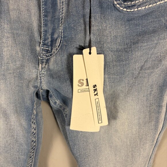 Sky Premium Collection Low Rise Flare Jeans 15/16– NWT - Picture 5 of 10